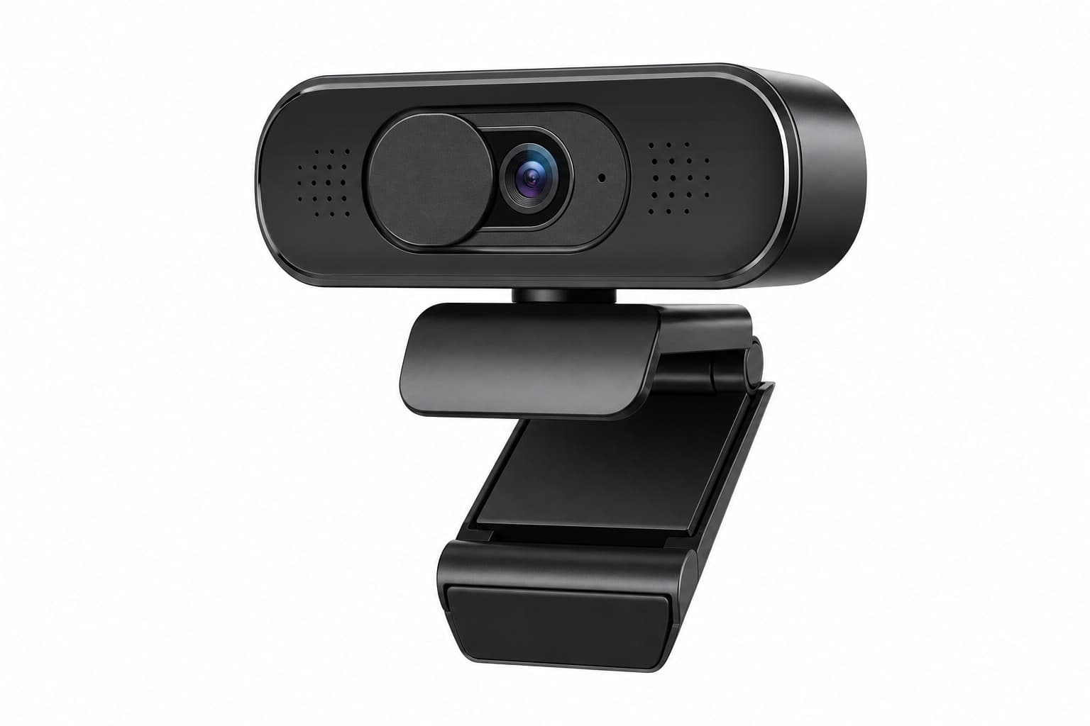 4K USB Webcam with Privacy Cover - front product view on white background