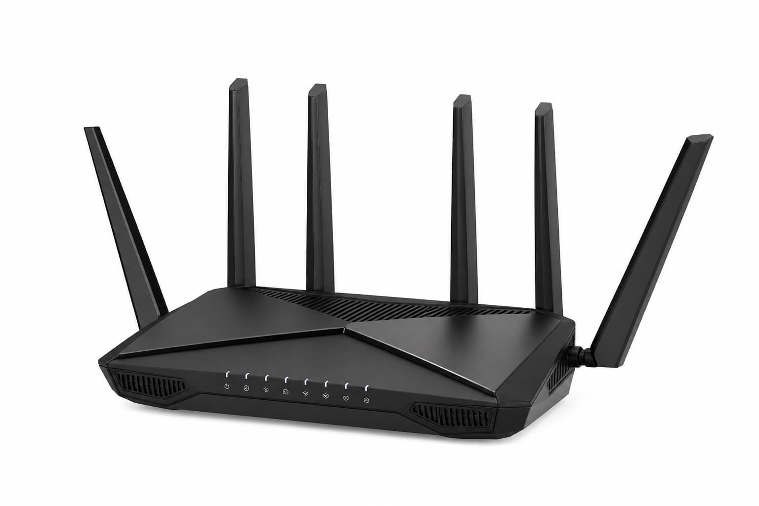 AX3000 Dual-Band Wi-Fi 6 Router - front product view on white background